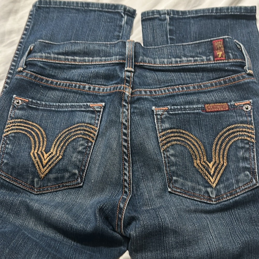 7 For All Mankind Boot Cut Jeans - Picture 5 of 9